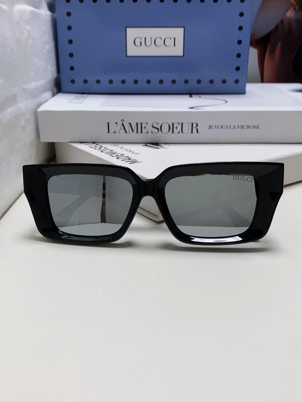 Gucci GG1529S Fashion Silver Lens Sunglasses for Men & Women - 997552 - detail image 6