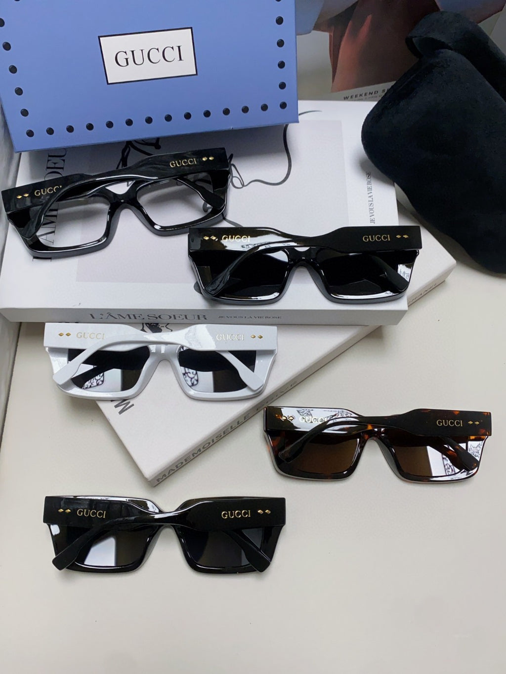 Gucci GG1529S Fashion Silver Lens Sunglasses for Men & Women - 997552 - detail image 8