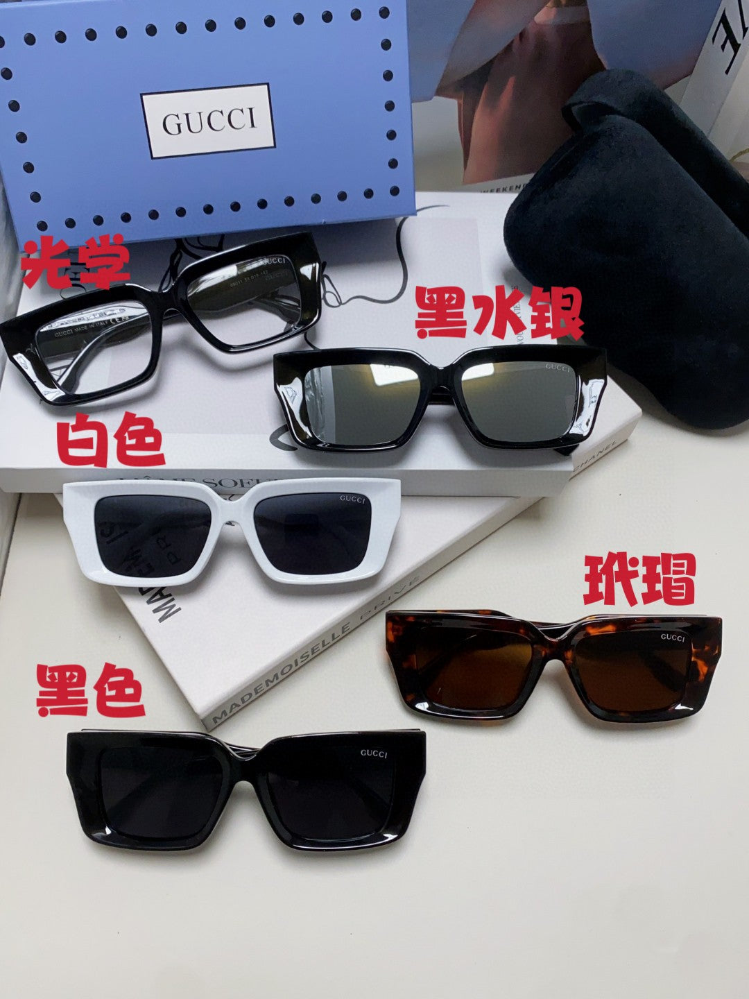 Gucci GG1529S Fashion Silver Lens Sunglasses for Men & Women - 997552 - detail image 9