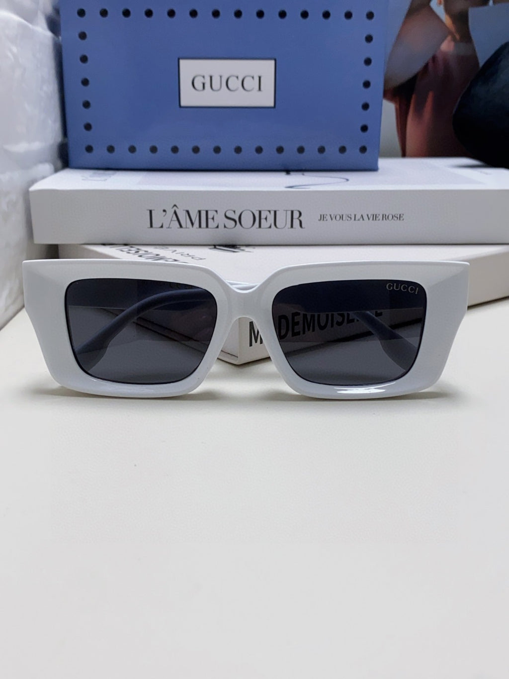 Gucci GG1529S Fashion Silver Lens Sunglasses for Men & Women - 493345 - detail image 6