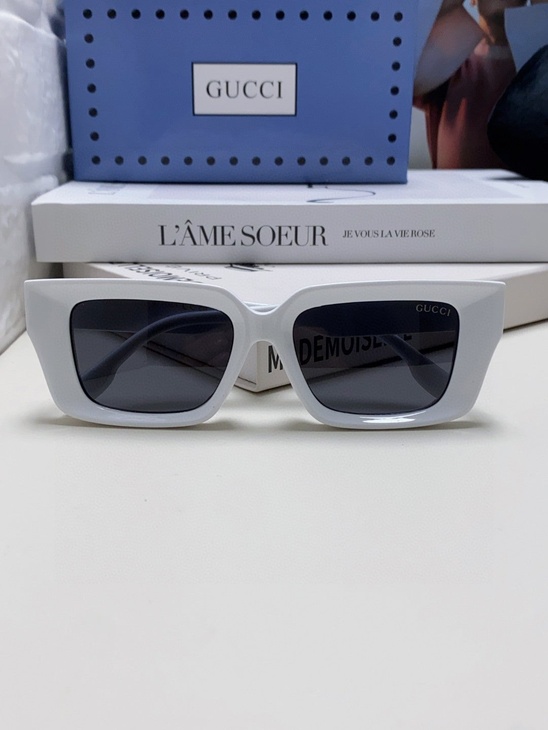 Gucci GG1529S Fashion Silver Lens Sunglasses for Men & Women - 493345 - detail image 6