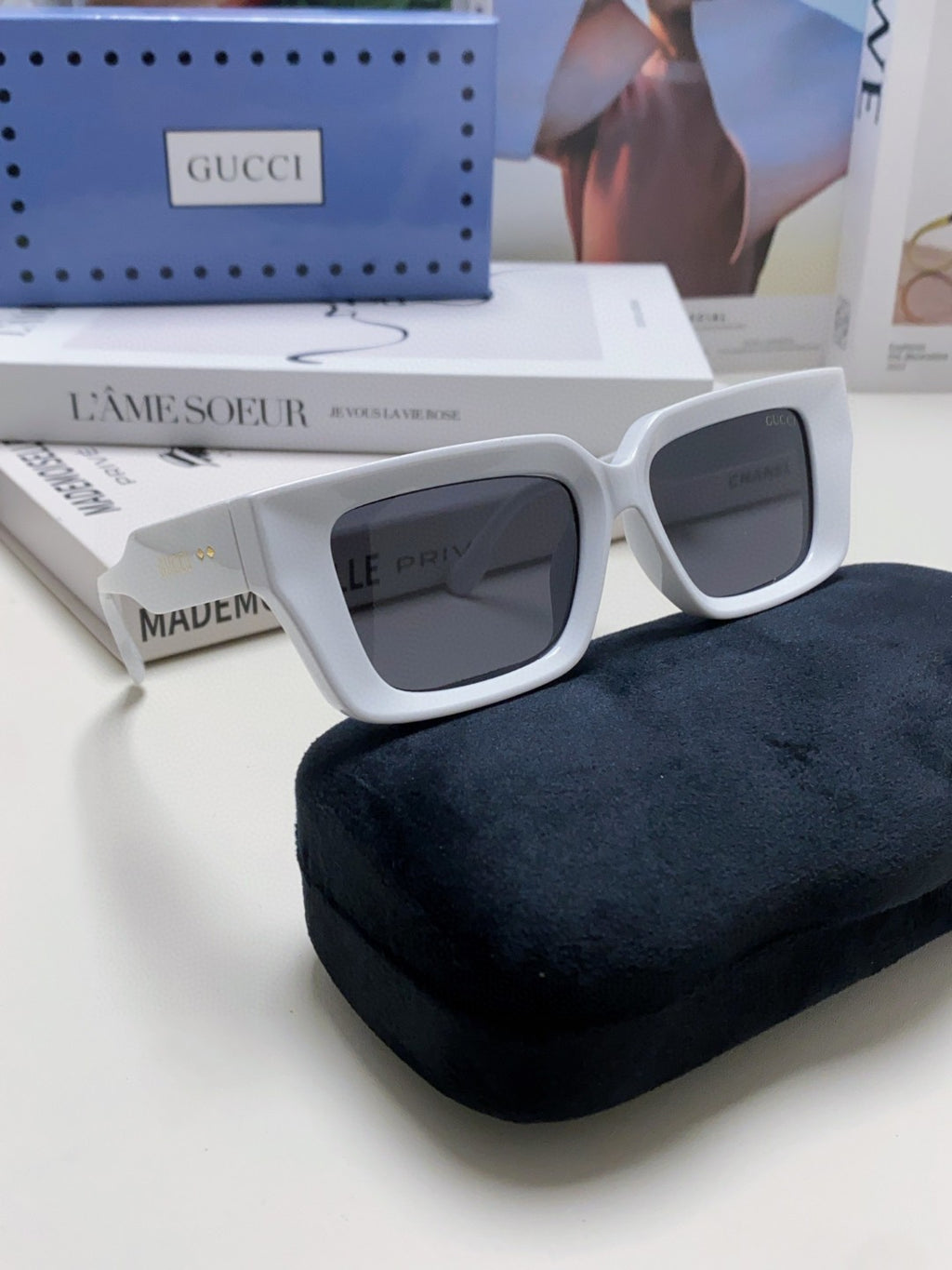 Gucci GG1529S Fashion Silver Lens Sunglasses for Men & Women - 997553 - detail image 7