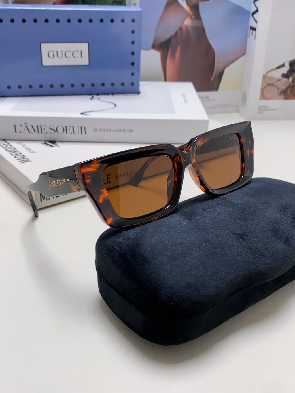 Gucci GG1529S Fashion Silver Lens Sunglasses for Men & Women - 997554 - detail image 6