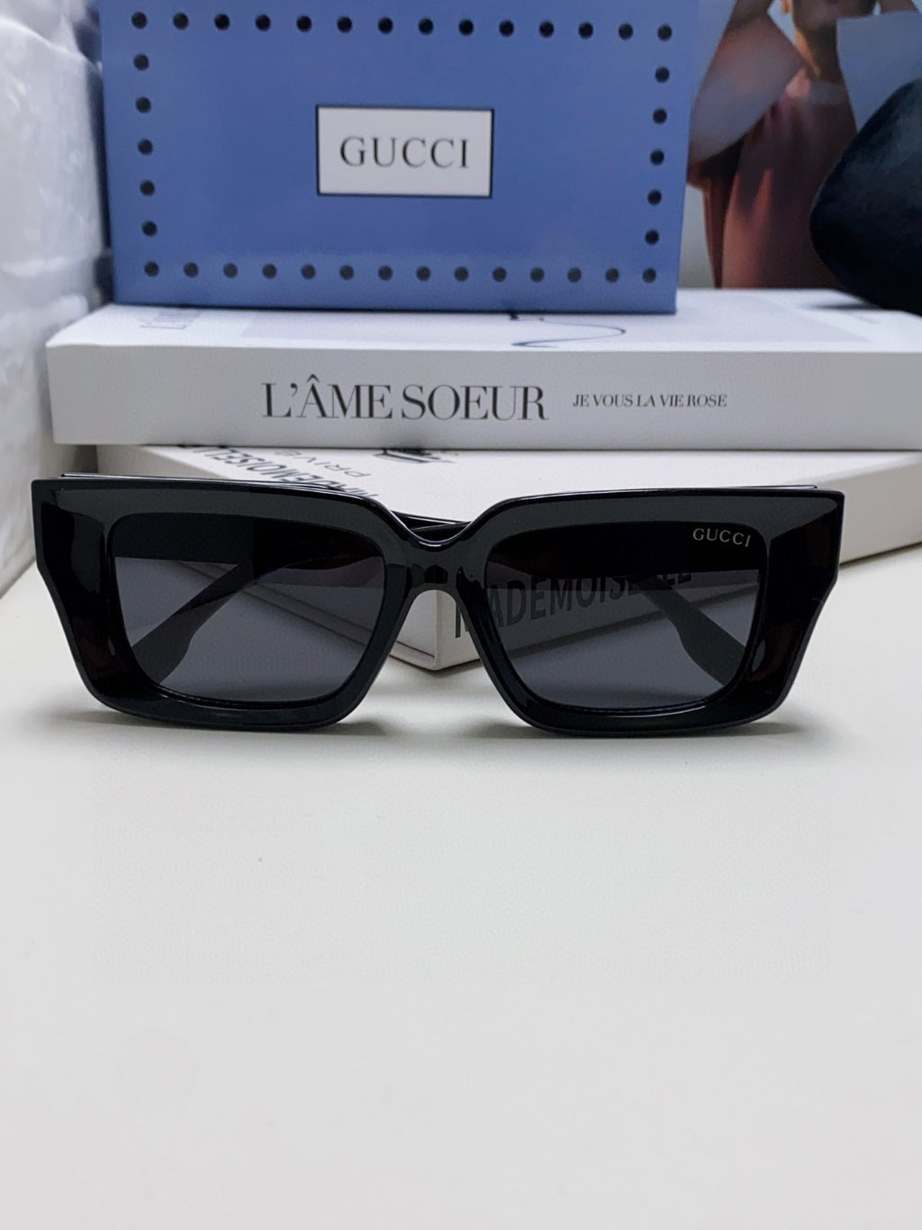 Gucci GG1529S Fashion Orange Lens Sunglasses for Men & Women - detail image 8