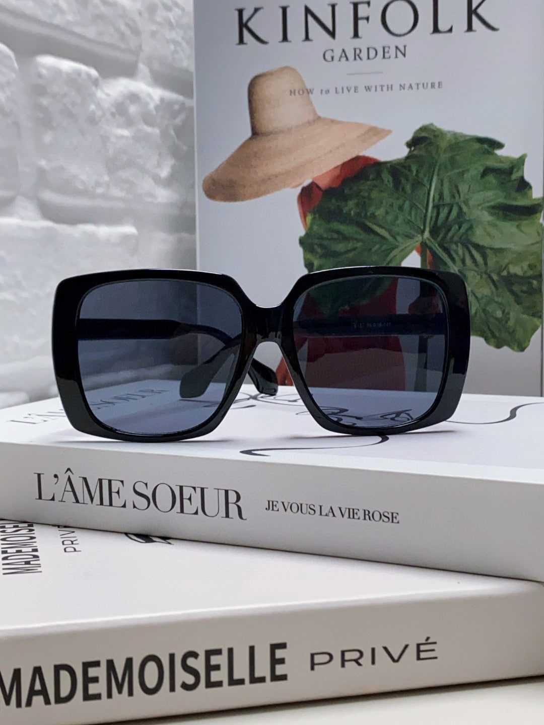 Gucci Oversized Blue Lens Sunglasses for Women