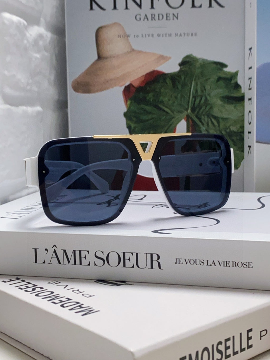 Louis Vuitton Square Blue Lens Sunglasses for Men & Women - 398165