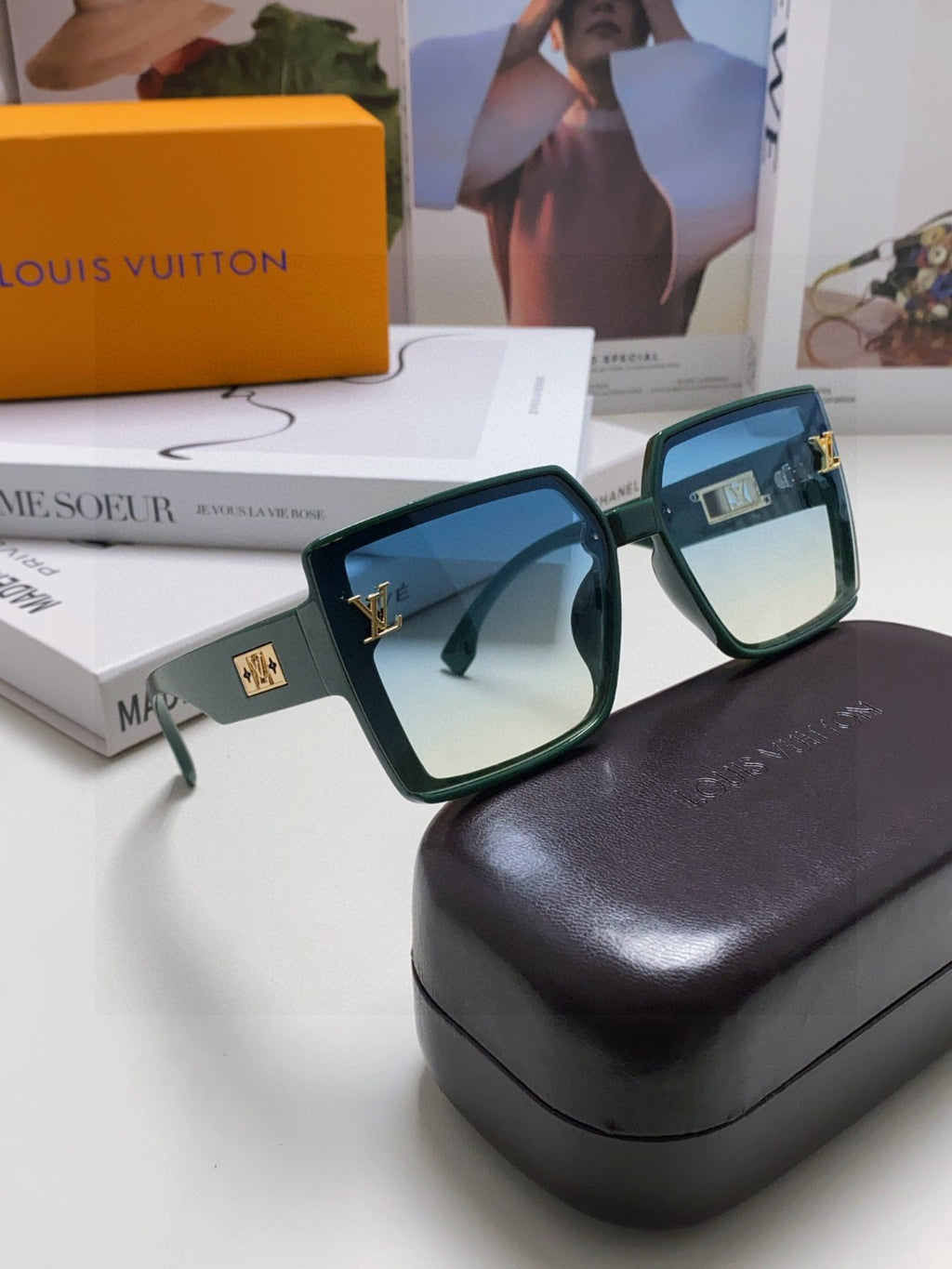 Louis Vuitton Polarized Oversized Black Lens Sunglasses for Men & Wom - 933765 - detail image 7