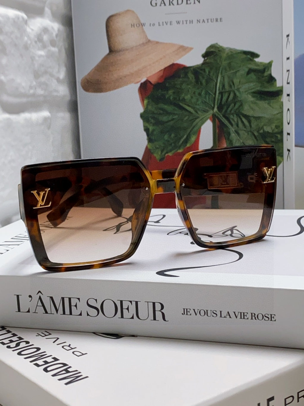 Louis Vuitton Polarized Oversized Brown Lens Sunglasses for Men & Wom - 933766