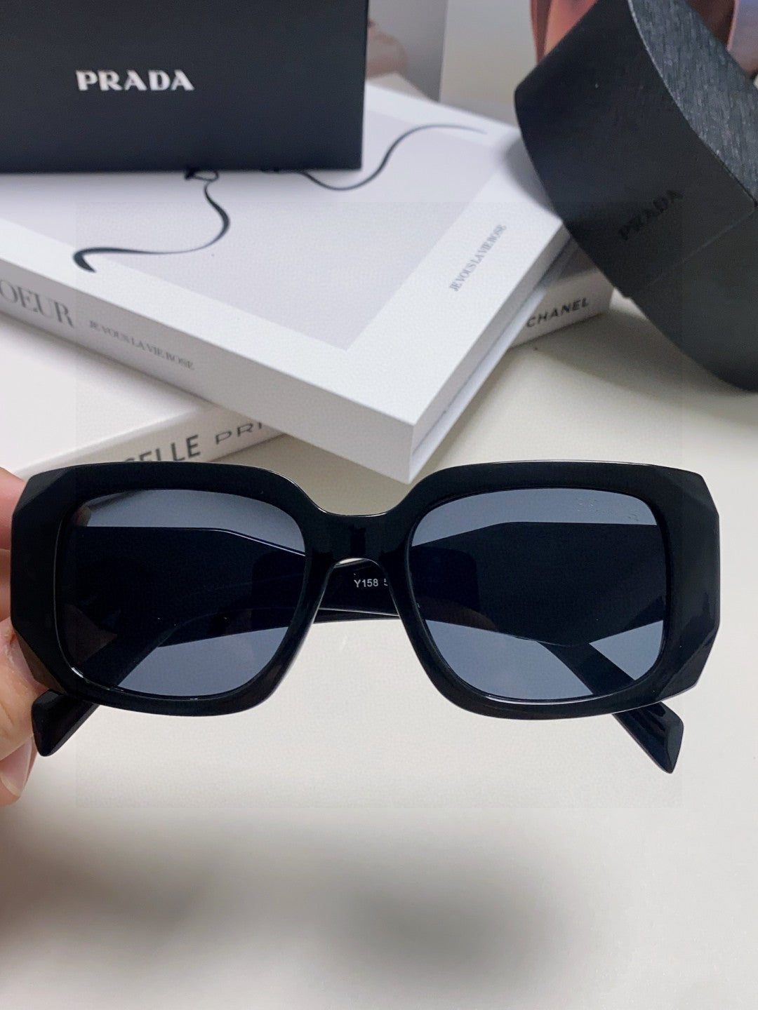 Prada Square Blue Lens Sunglasses for Women - detail image 2