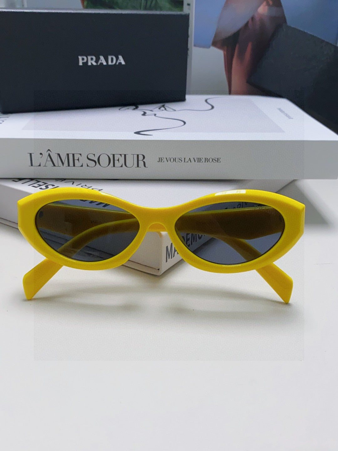 Prada Fashion Brown Lens Sunglasses for Men & Women - 382695 - detail image 5