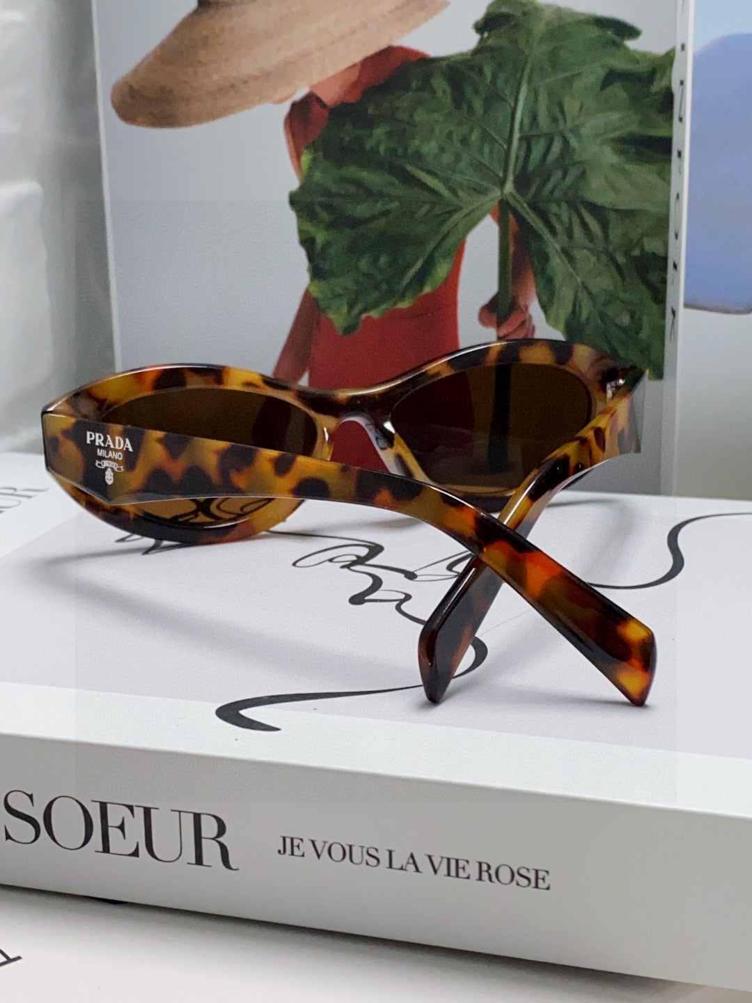 Prada Fashion Brown Lens Sunglasses for Men & Women - 382697