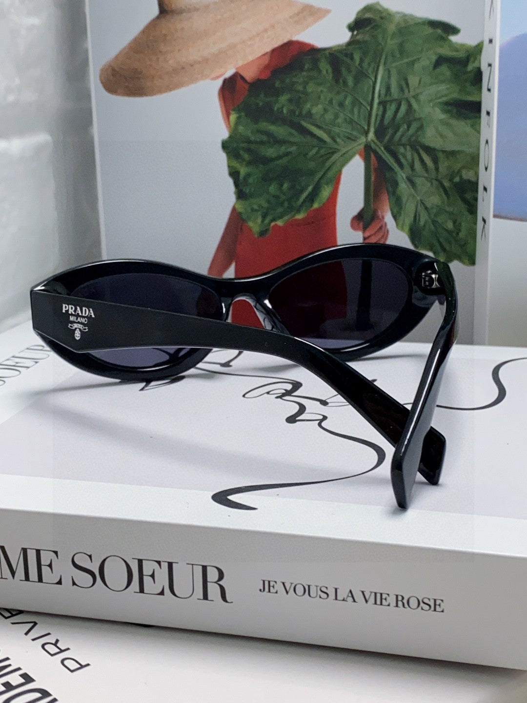 Prada Fashion Silver Lens Sunglasses for Men & Women - 382698