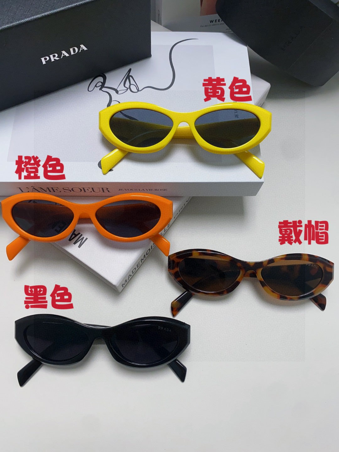 Prada Fashion Silver Lens Sunglasses for Men & Women - 382698 - detail image 7