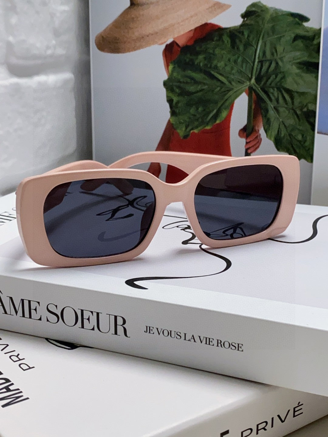 Dior Square Blue Lens Sunglasses for Men & Women - 382396