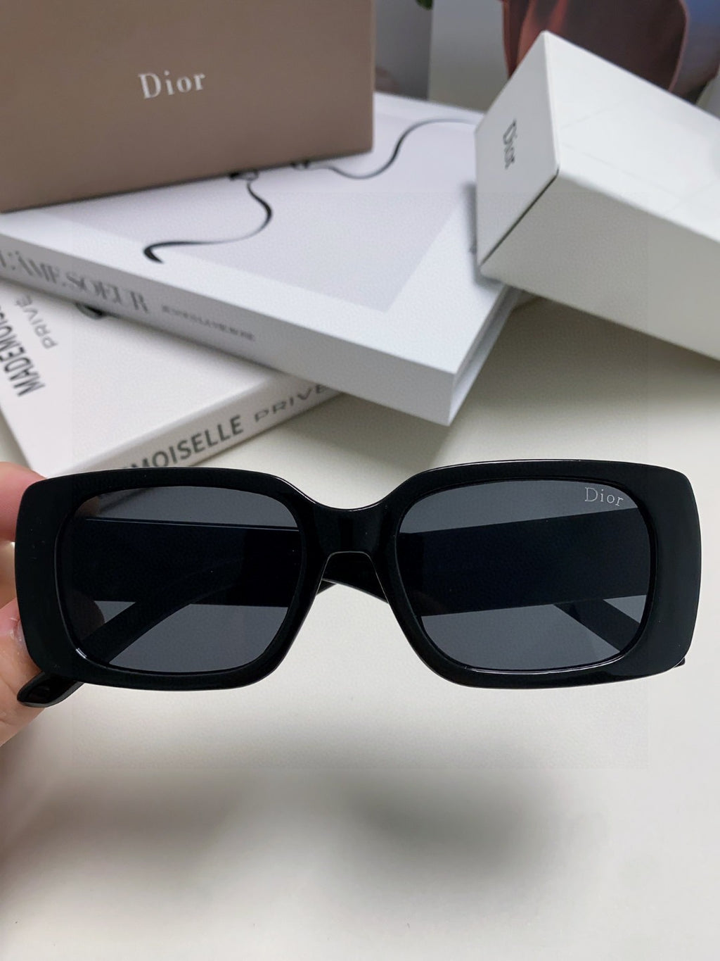 Dior Square Brown Lens Sunglasses for Men & Women - 382398 - detail image 2