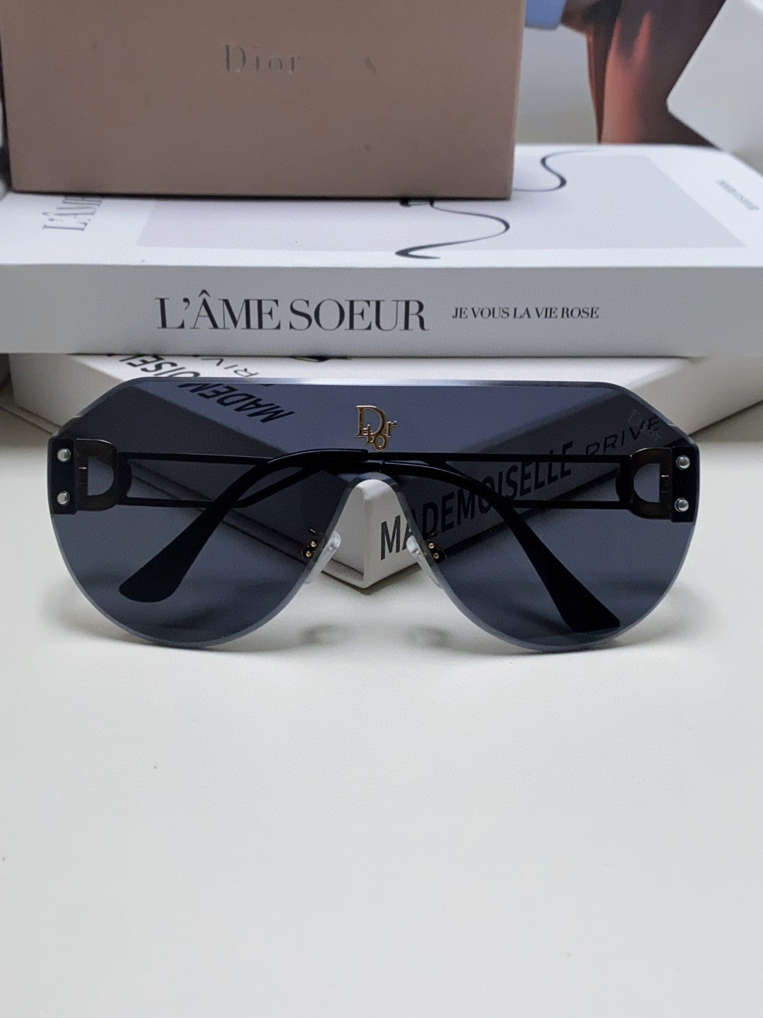 Dior Aviator Blue Lens Sunglasses for Men & Women - detail image 6