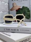 Dior Square Silver Lens Sunglasses for Men & Women - 382399