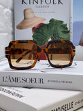 Dior Square Brown Lens Sunglasses for Men & Women - 382400