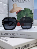 Dior Square Black Lens Sunglasses for Men & Women - 382401