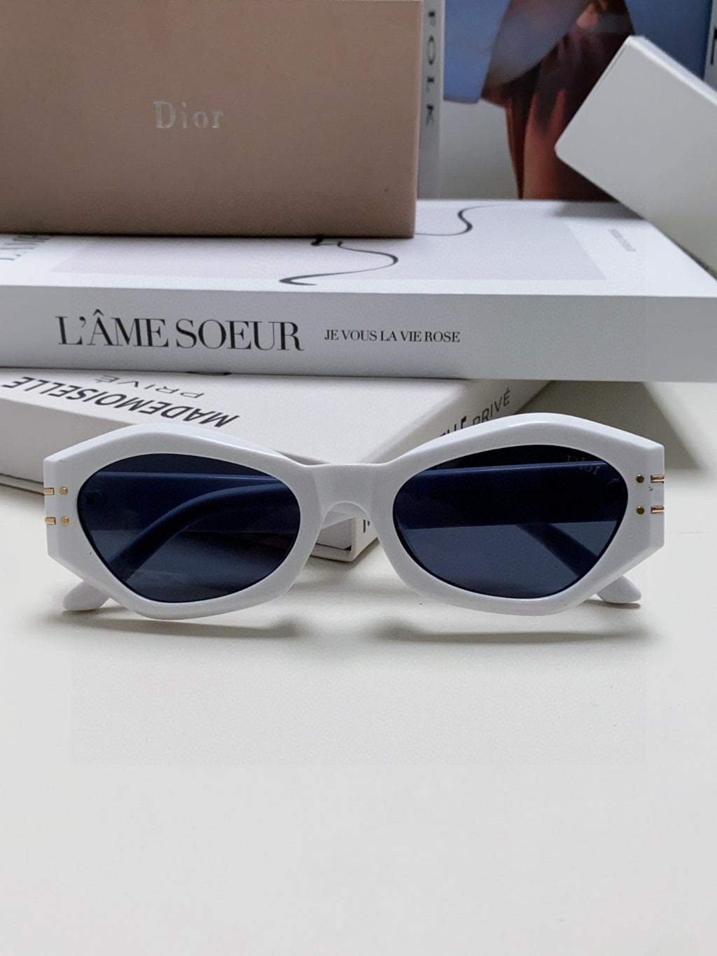 Dior Fashion Gold Lens Sunglasses for Men & Women - 382402 - detail image 6