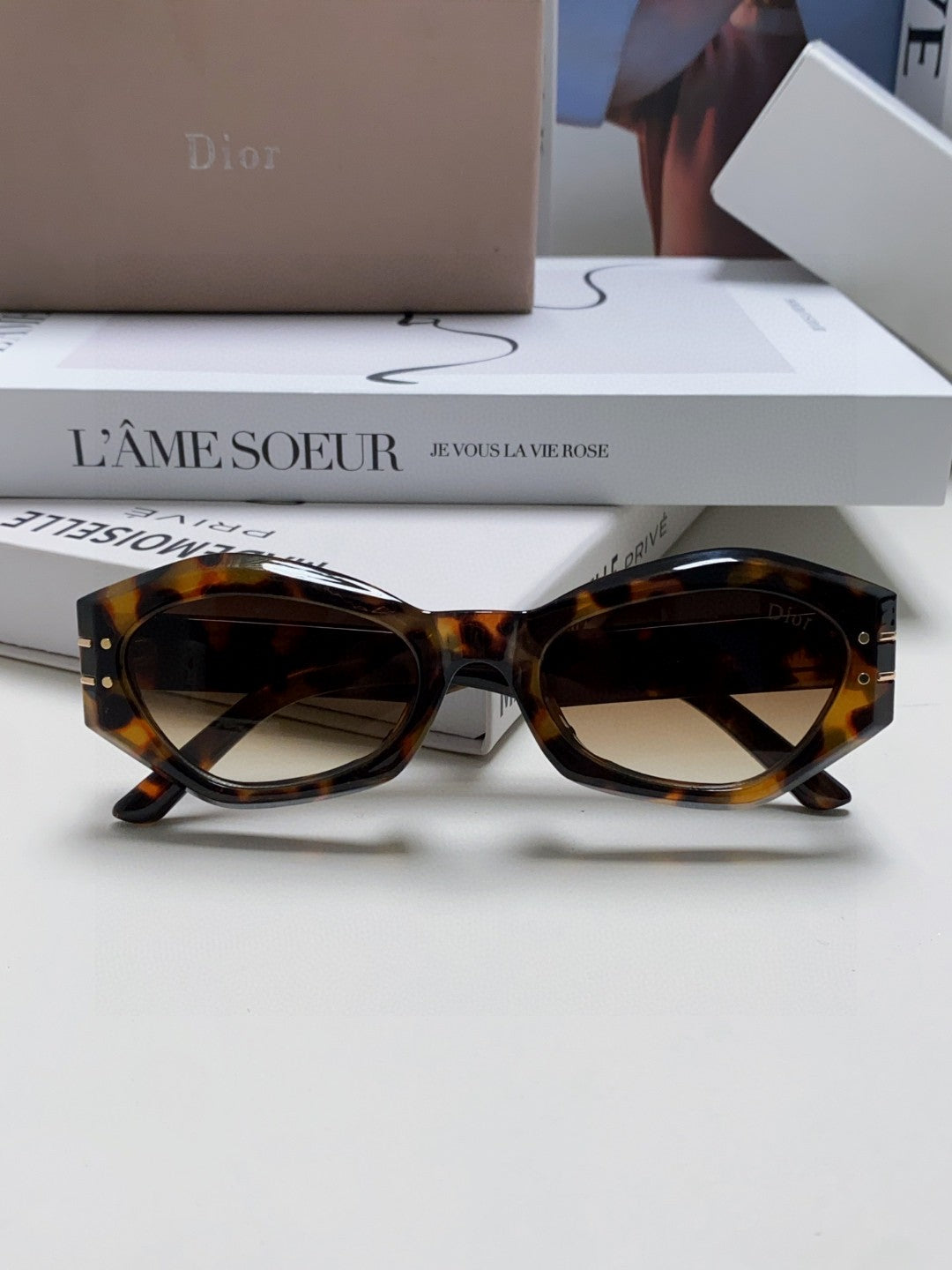 Dior Fashion Brown Lens Sunglasses for Men & Women - 382403 - detail image 6