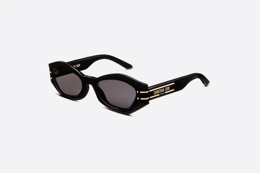 Dior Fashion Black Lens Sunglasses for Men & Women - 382404