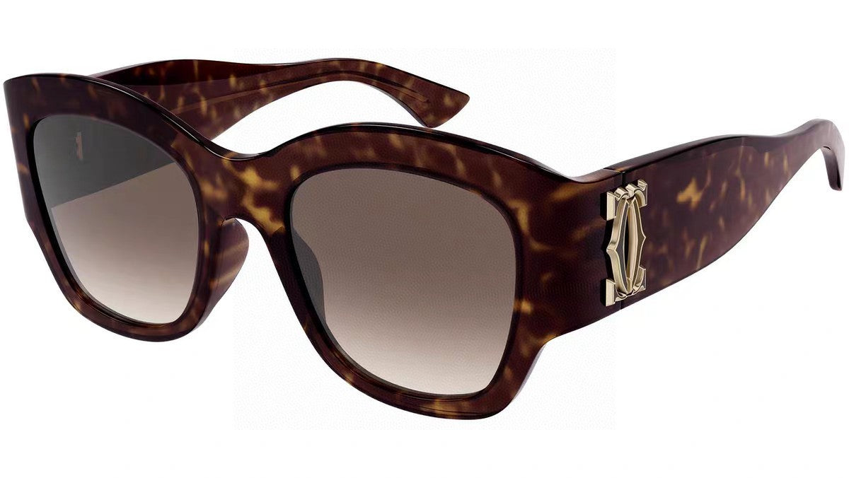 Cartier Cat-Eye Red Lens Sunglasses for Men & Women - 382809