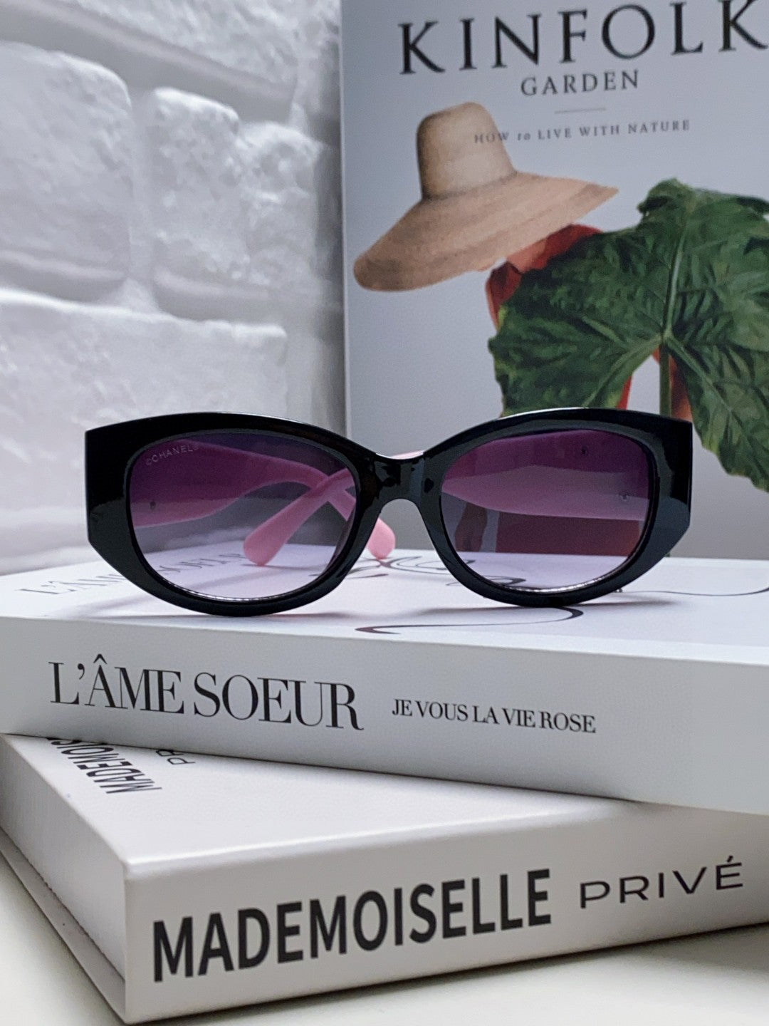 Chanel Oval Gray Lens Sunglasses for Men & Women - 867098 - detail image 3
