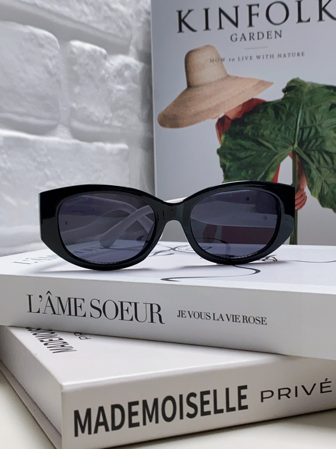 Chanel Oval Silver Lens Sunglasses for Men & Women - 382158