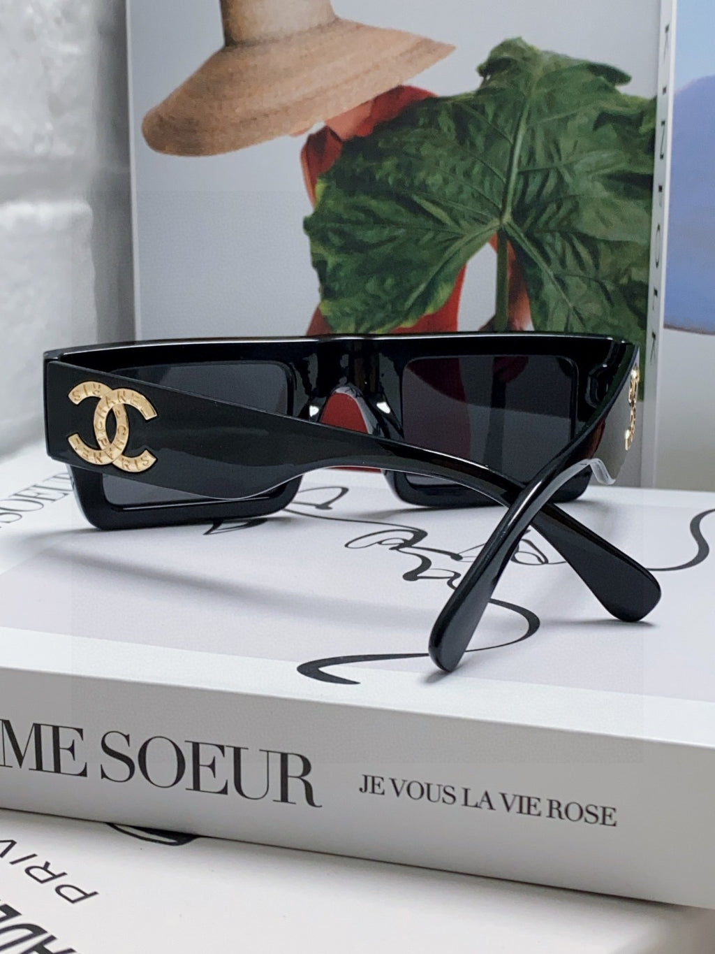 Chanel Square Gray Lens Sunglasses for Men & Women - 382161 - detail image 2
