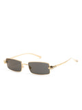 Cartier CT0473S Metal Square Red Lens Sunglasses for Men & Women