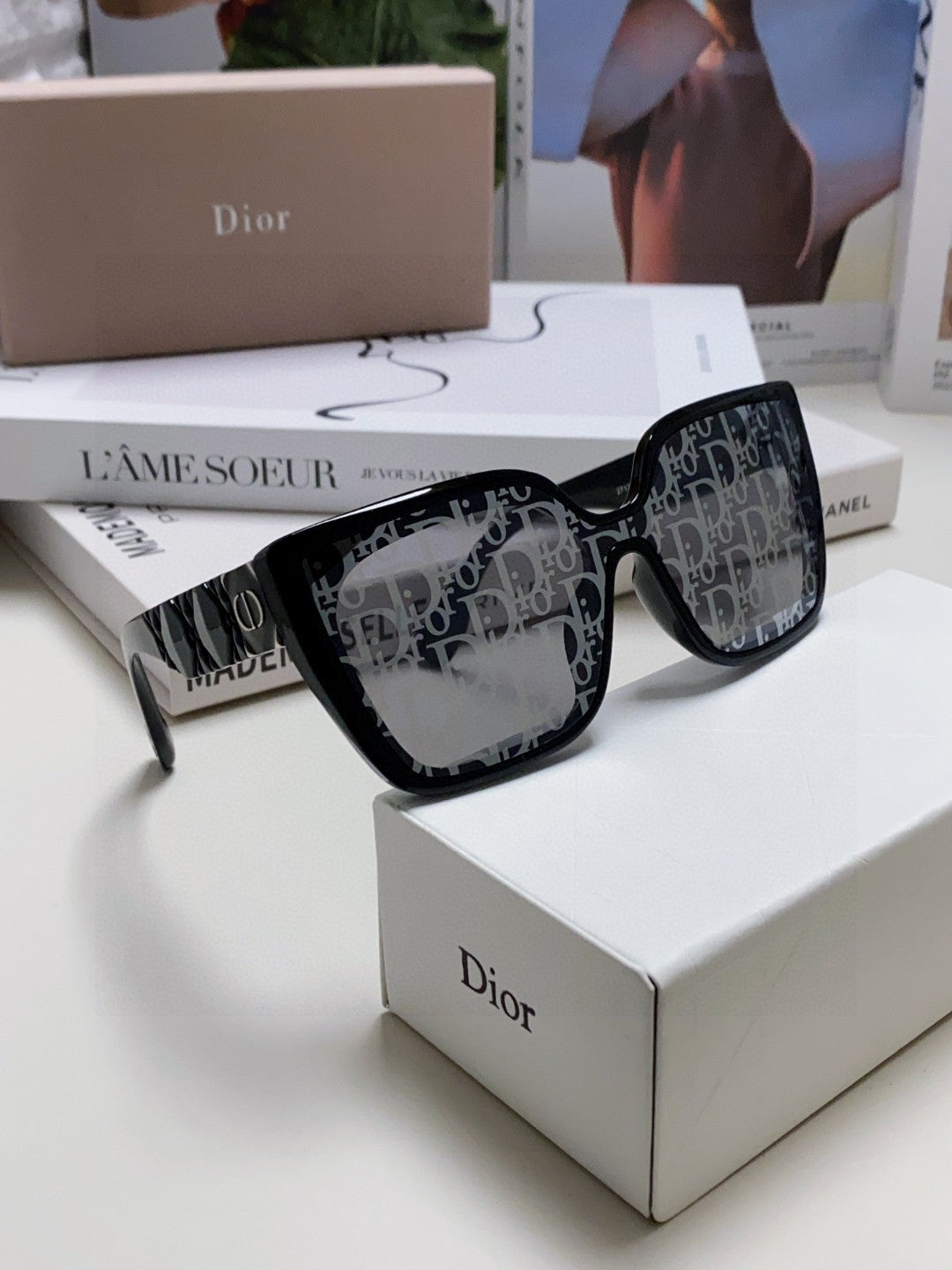 Dior Fashion Silver Lens Sunglasses for Women - 382432 - detail image 7