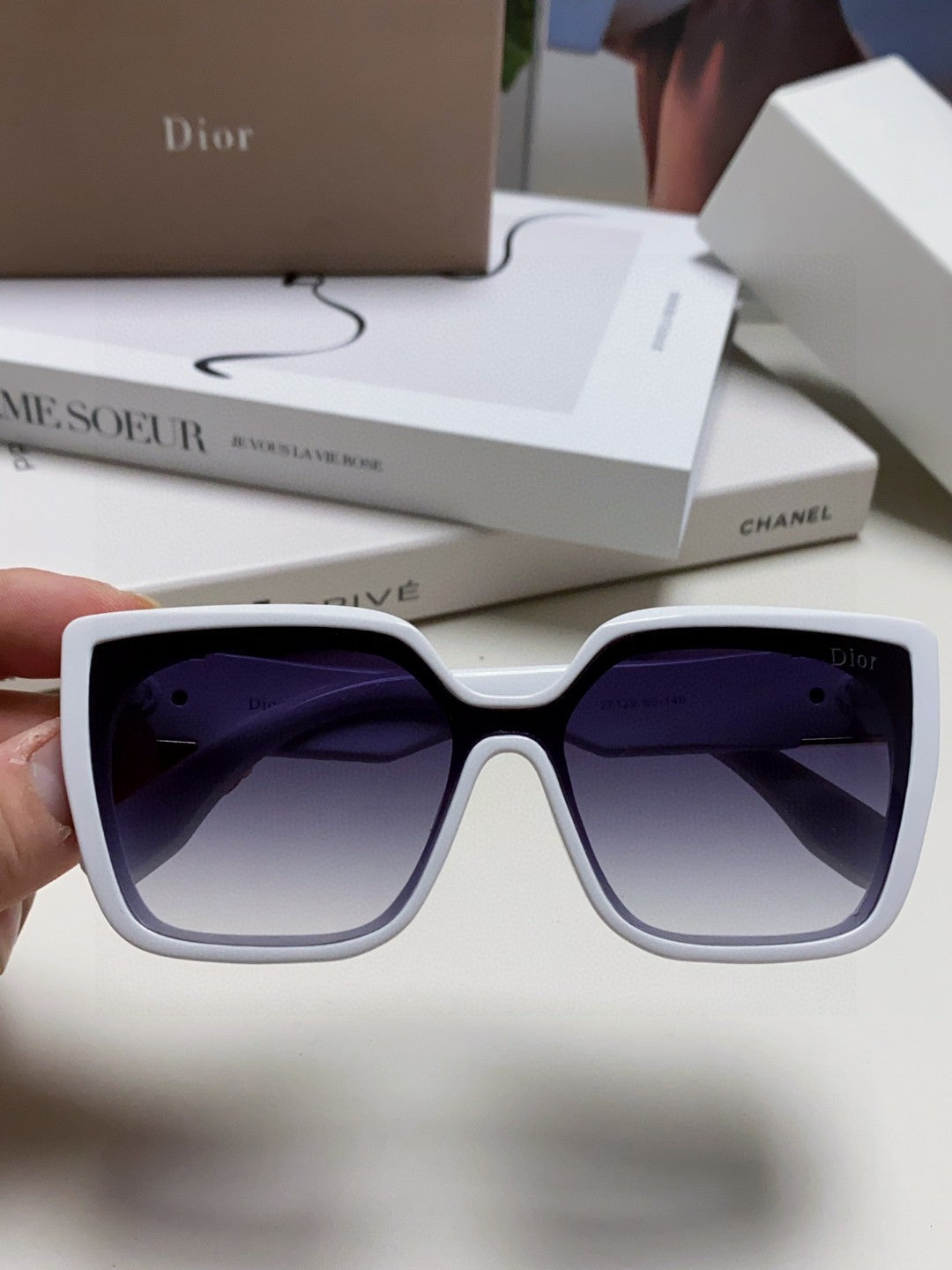 Dior Fashion Silver Lens Sunglasses for Women - 382433 - detail image 3