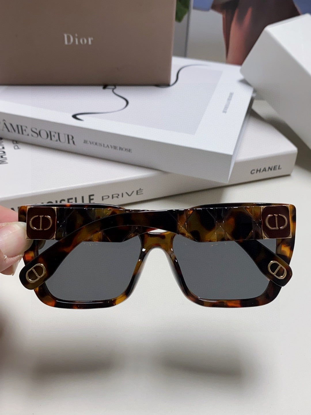 Dior Fashion Silver Lens Sunglasses for Women - 382434 - detail image 4