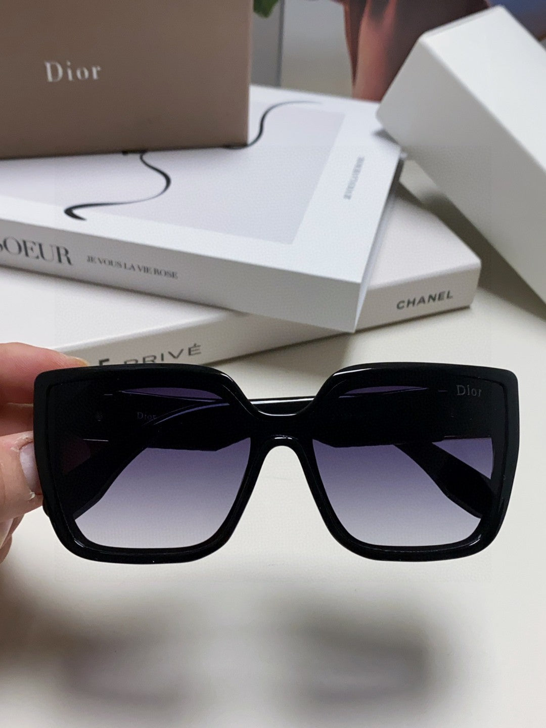 Dior Fashion Silver Lens Sunglasses for Women - 382435 - detail image 3