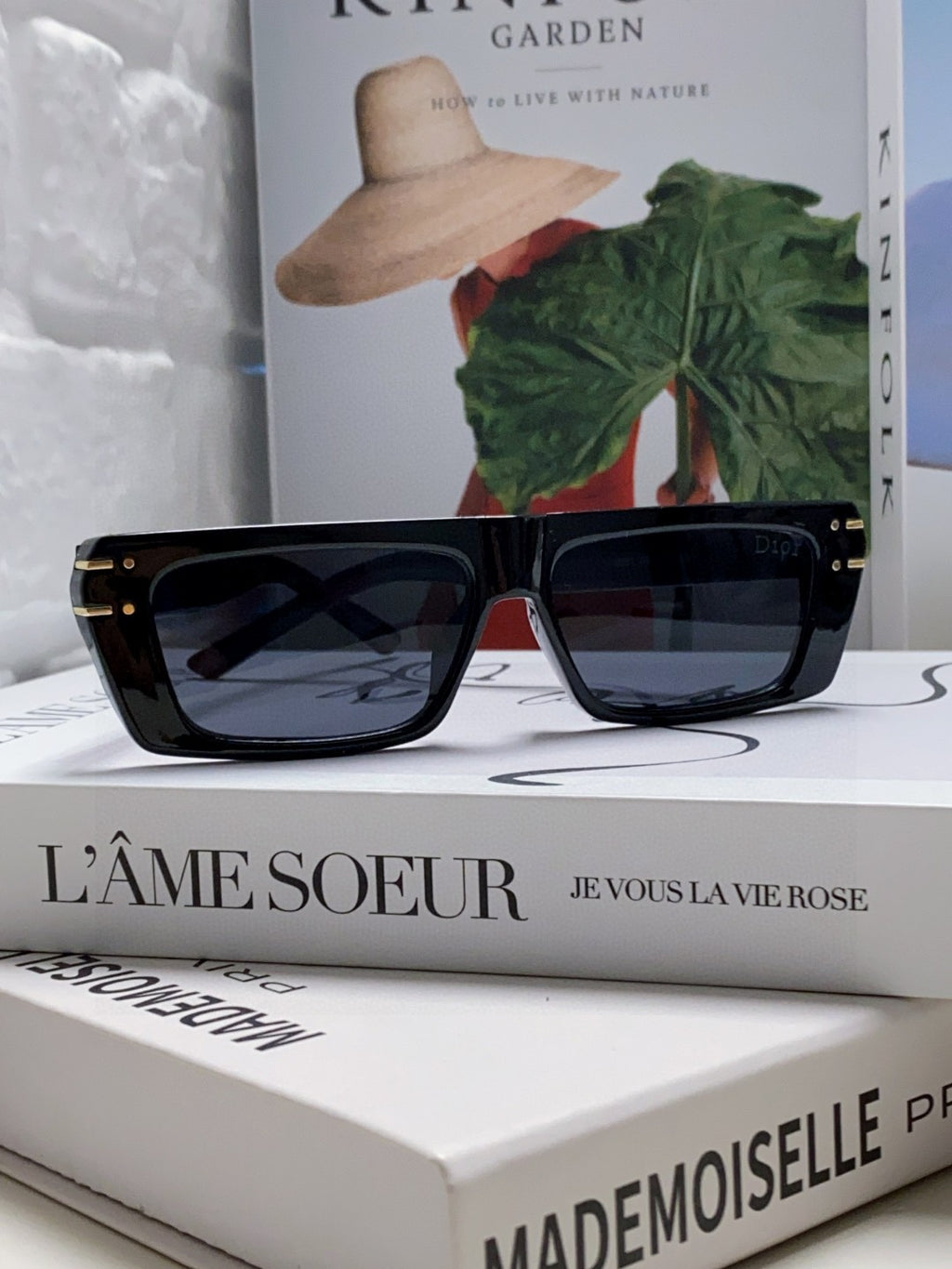 Dior Square Silver Lens Sunglasses for Men & Women - 382437