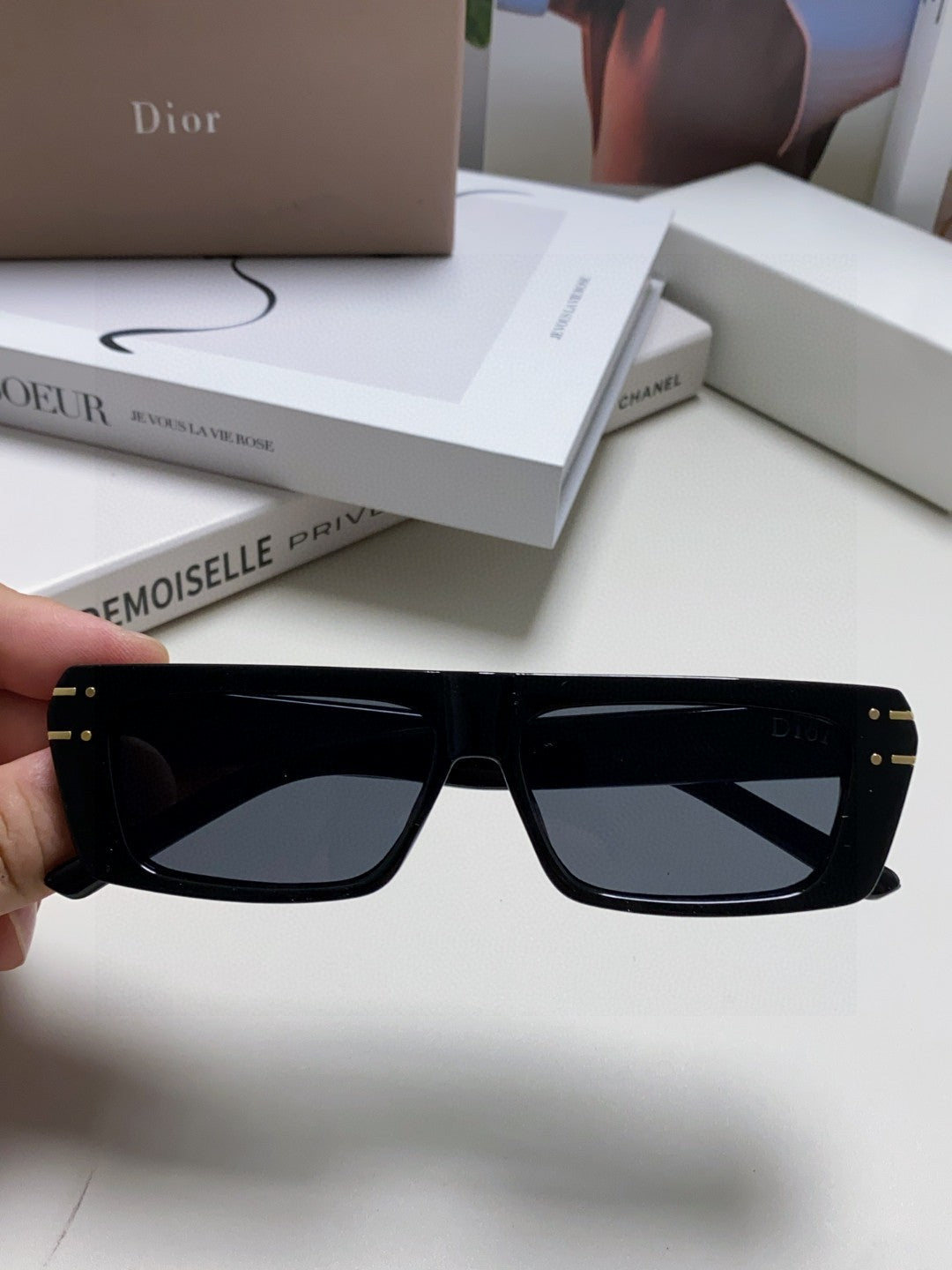 Dior Square Silver Lens Sunglasses for Men & Women - 382437 - detail image 3