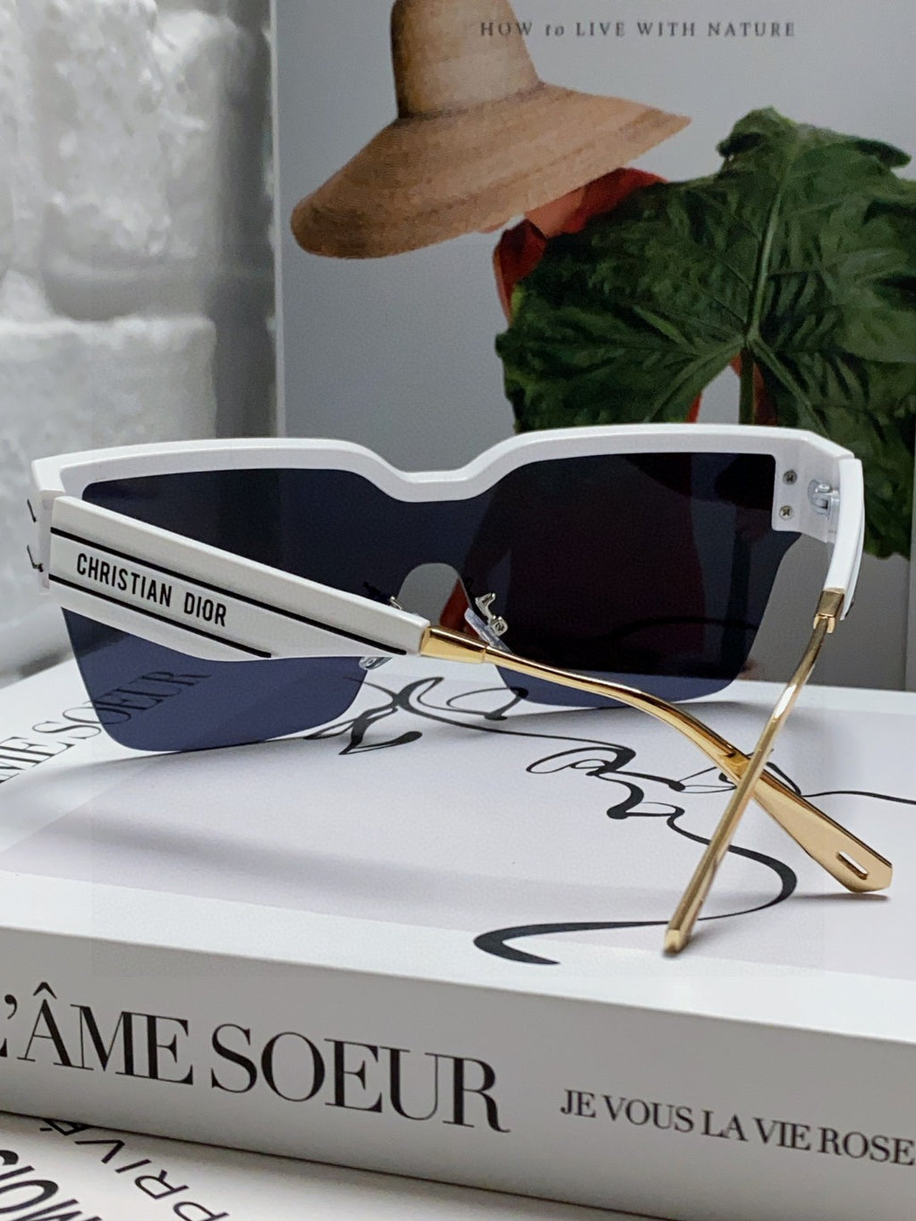 Dior Fashion Black Lens Sunglasses for Men & Women - 382443 - detail image 2
