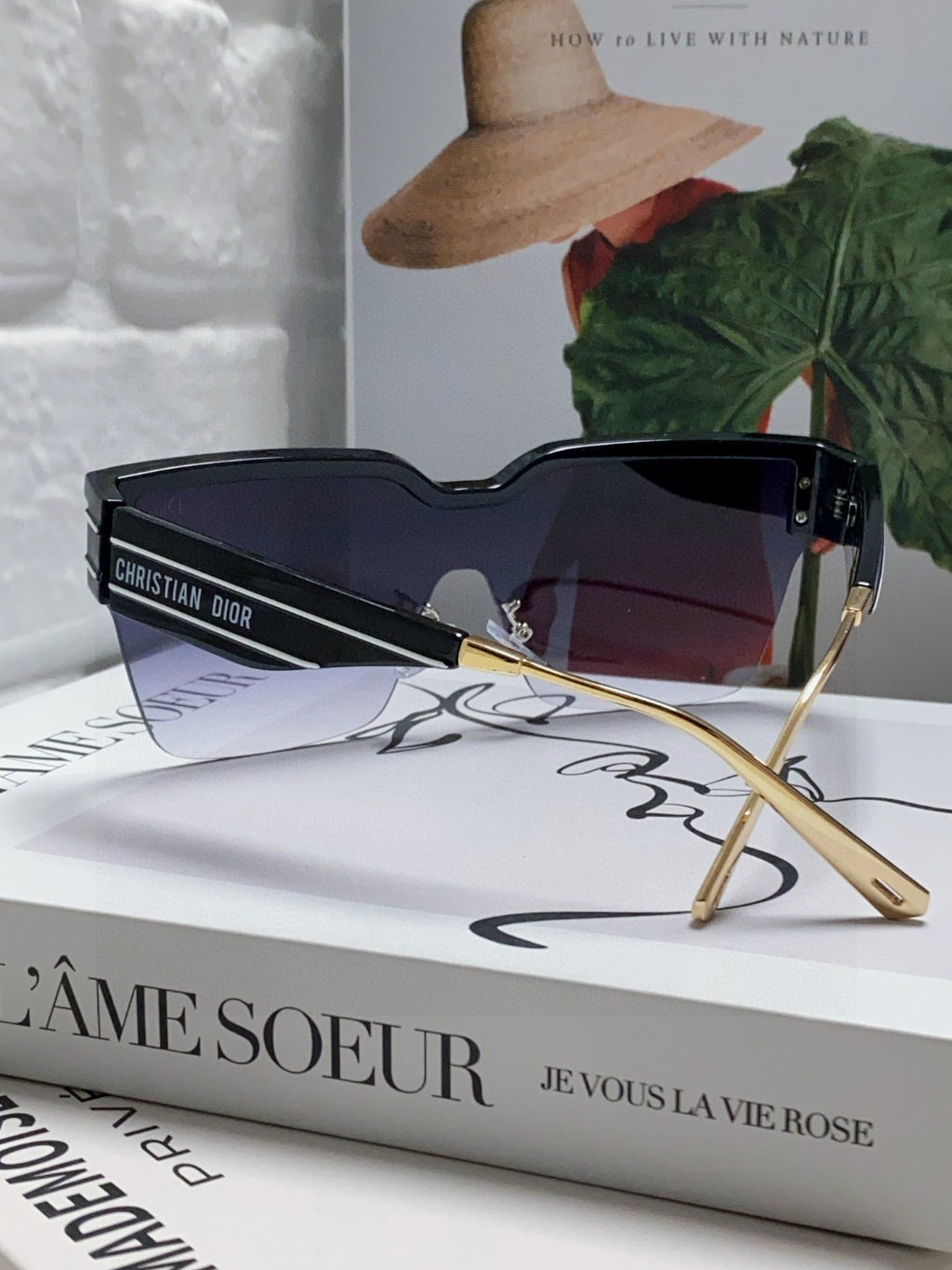 Dior Fashion Black Lens Sunglasses for Men & Women - 382446 - detail image 2
