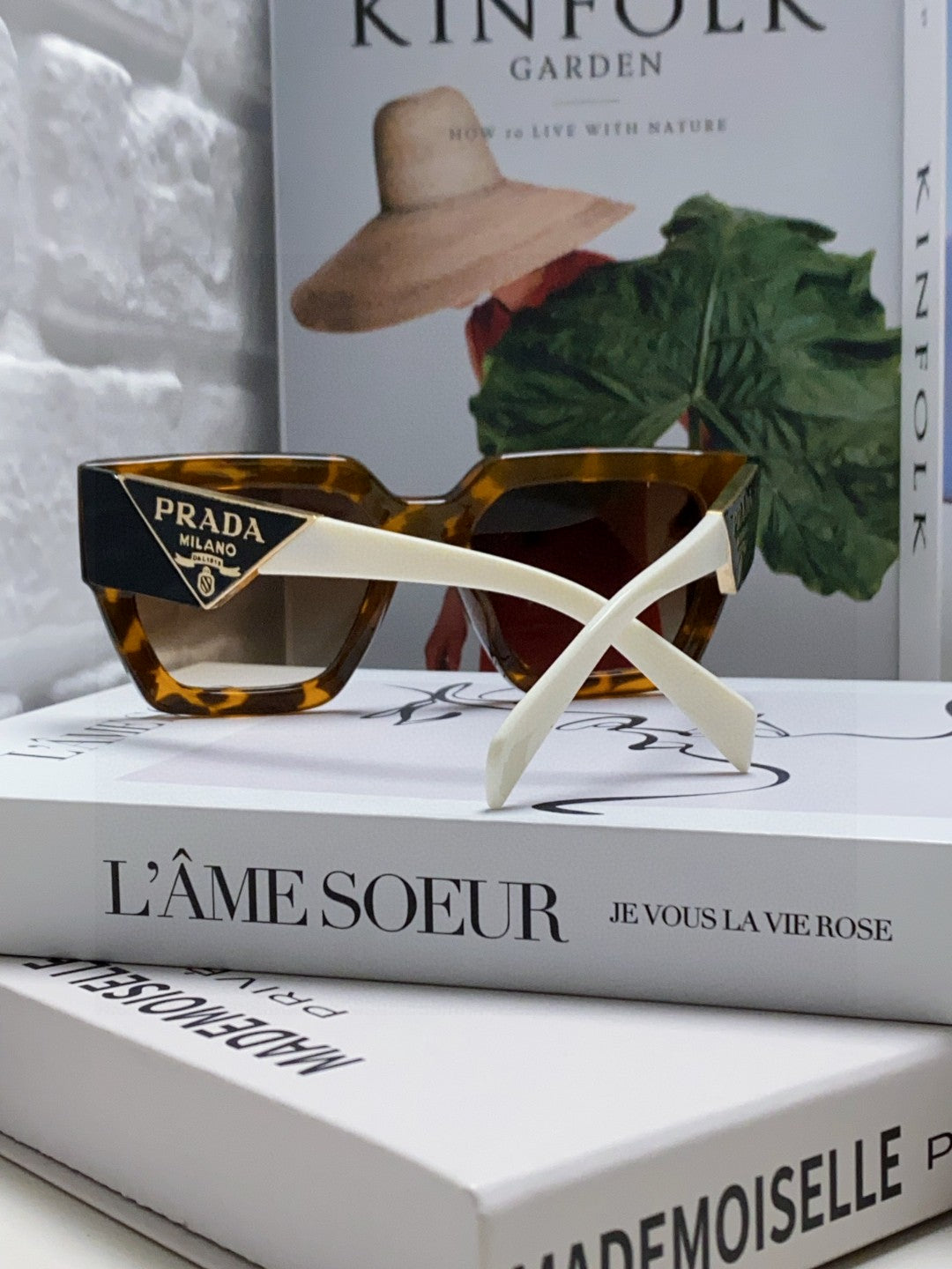 Prada Square Brown Lens Sunglasses for Men & Women - 398889 - detail image 2