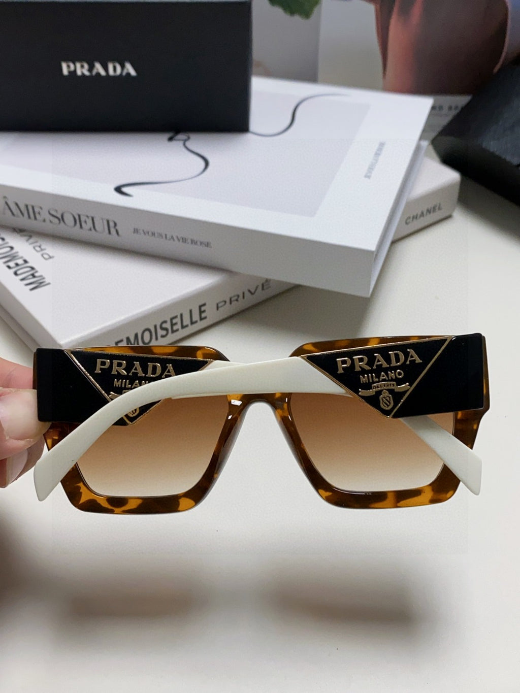 Prada Square Brown Lens Sunglasses for Men & Women - 398889 - detail image 4