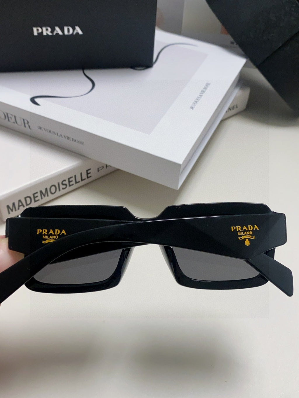 Prada Fashion Gray Lens Sunglasses for Women - 398892 - detail image 3