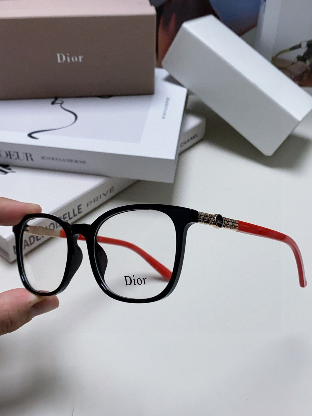 Dior Square Gray Lens Sunglasses for Men & Women - 398710 - detail image 5