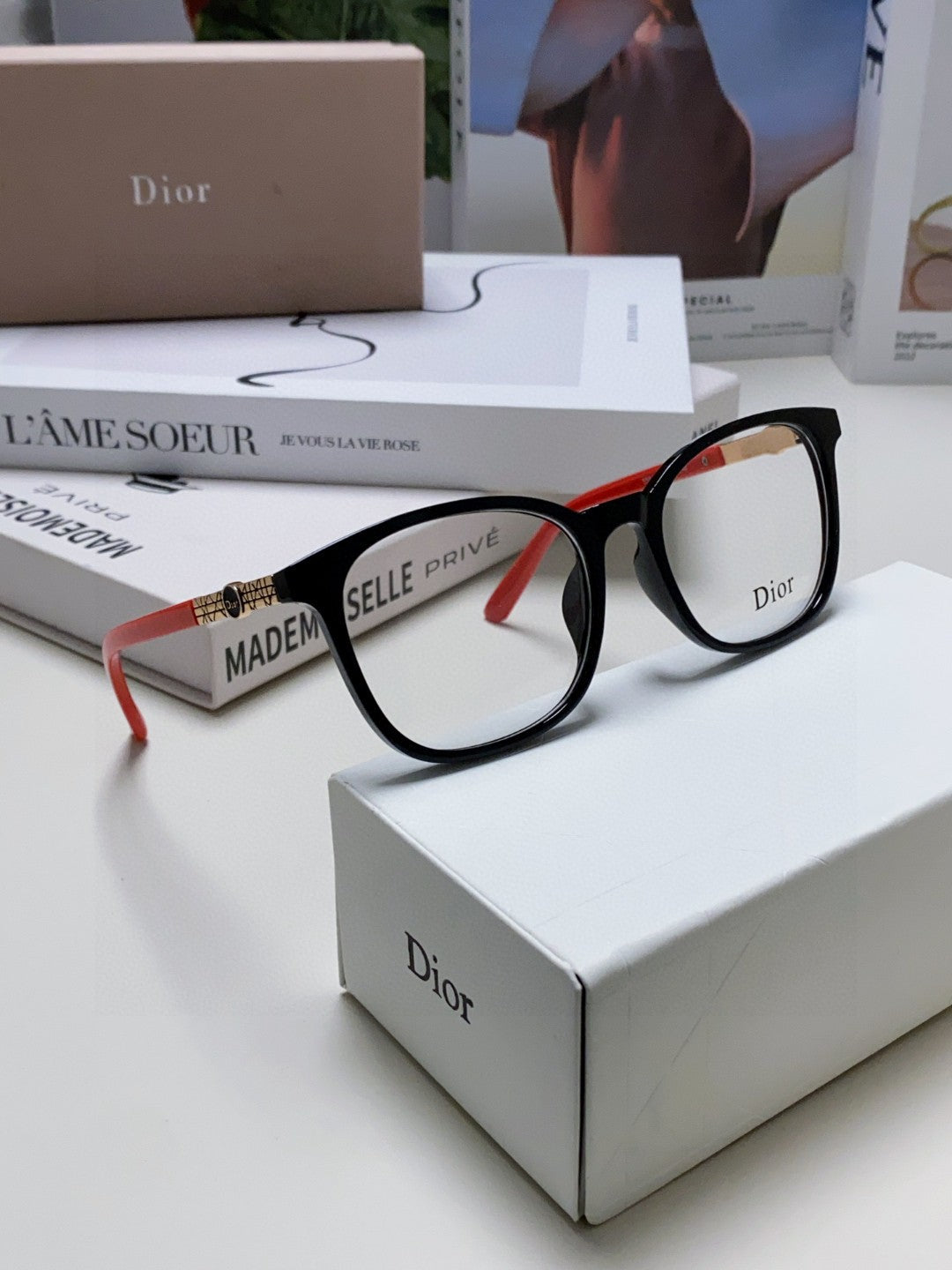 Dior Square Gray Lens Sunglasses for Men & Women - 398710 - detail image 7