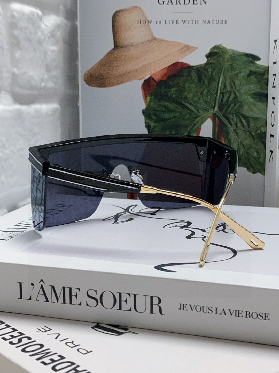 Dior Oversized Red Lens Sunglasses for Men & Women