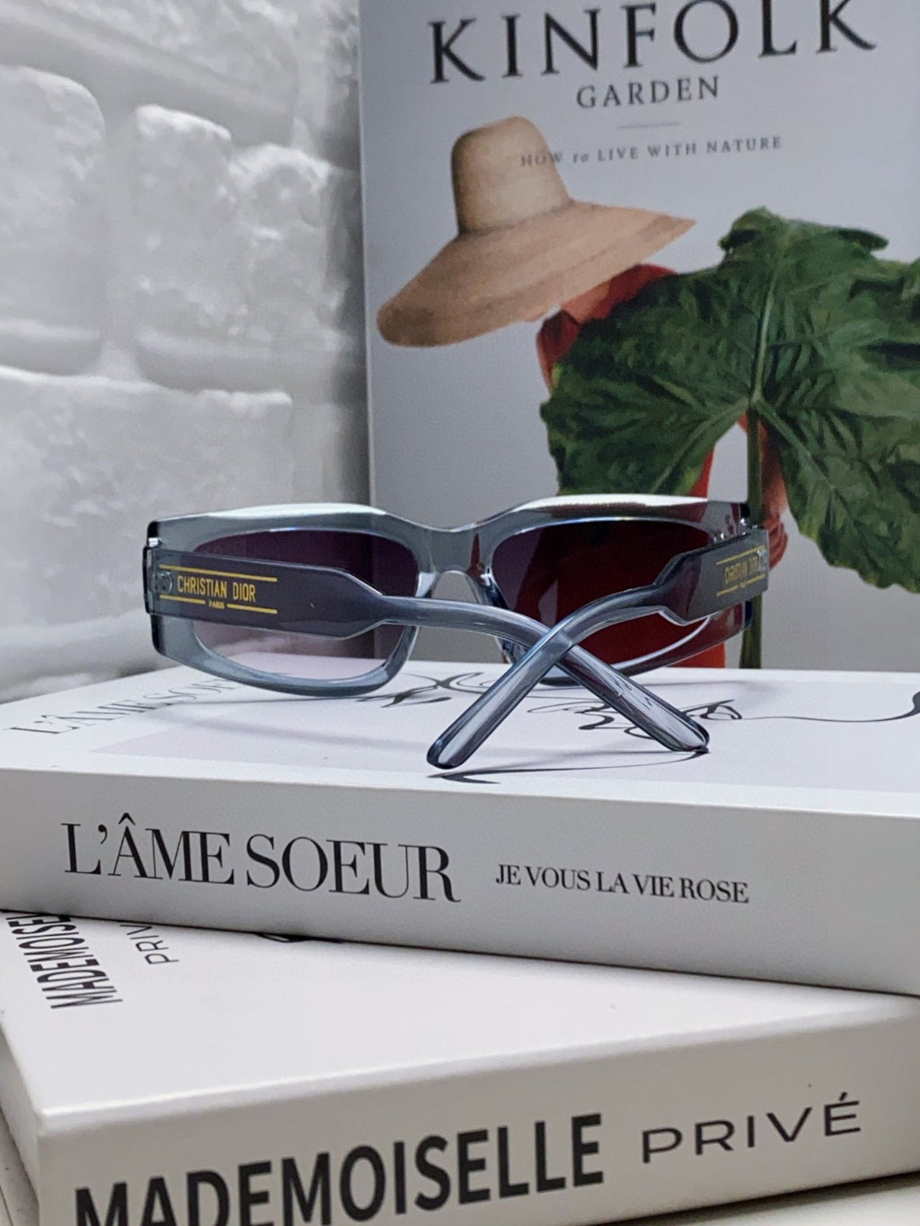 Dior Square Gray Lens Sunglasses for Men & Women - 398715 - detail image 2