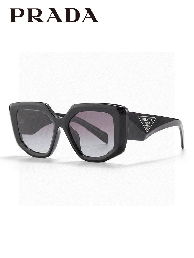 Prada 14ZSF Cat-Eye Pink Lens Sunglasses for Women