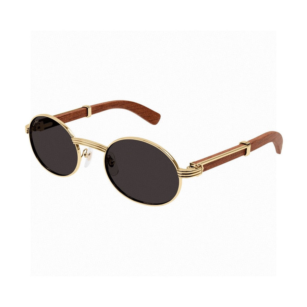 Cartier CT0464S Round Black Lens Sunglasses for Men & Women - 399030
