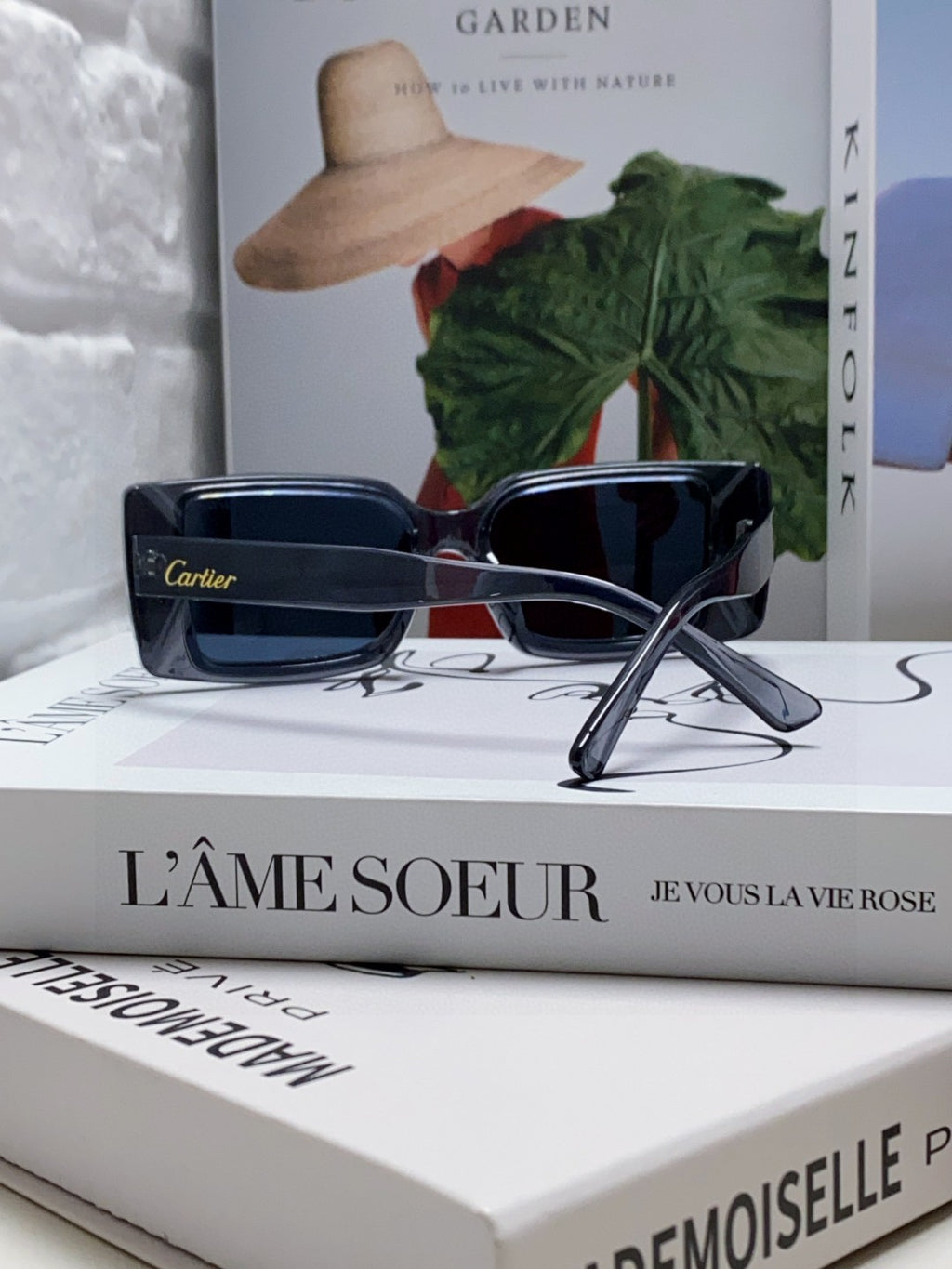 Cartier Fashion Blue Lens Sunglasses for Men & Women - 399036 - detail image 2