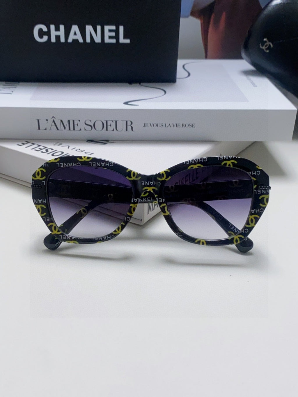 Chanel Fashion Gray Lens Sunglasses for Men & Women - 867094 - detail image 6